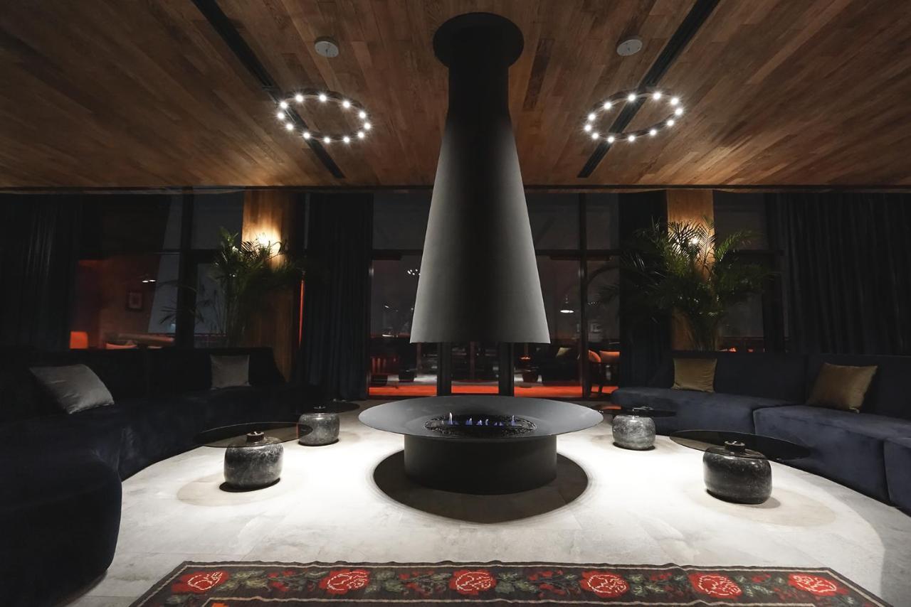 Gudauri Lodge Exterior foto The lobby of the hotel